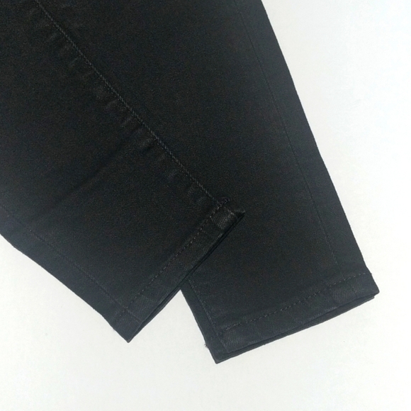Frye Addie Classic Mid Rise Fitted Skinny Jeans Black Ember Size 25 - Picture 15 of 16